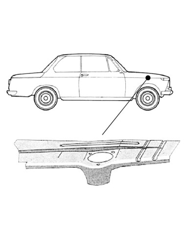 BMW 1502/2002 RENFORT...