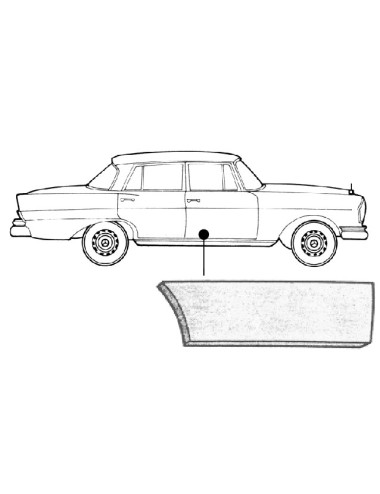 MERCEDES 110/108 DOORPANEL...