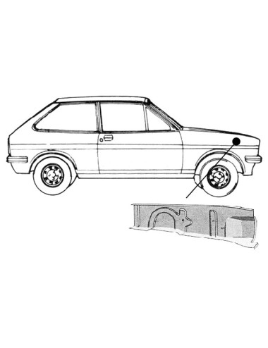 FORD FIESTA FRONTWING...