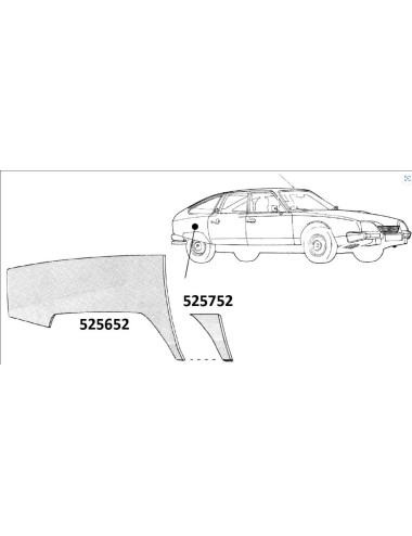 CITROEN CX HINTERER...