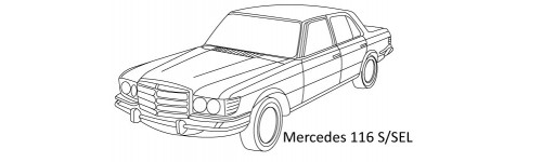 MERCEDES 116 S/SEL 1972-1980