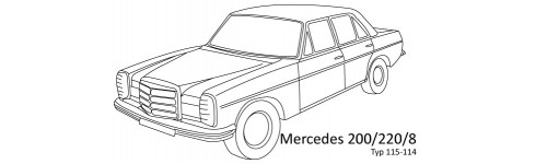 MERCEDES 200-220/8 TYP 114/115 1968-1975