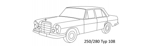 MERCEDES 250/280 Typ 108 1965-1971