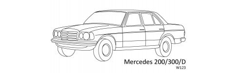 MERCEDES 200/300/D W123 1976-