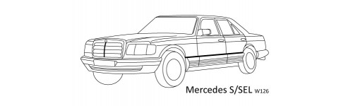 MERCEDES S/SEL W126 1980-