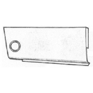 VW 1600 TL, SIDE PANEL RIGHT