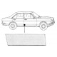 Audi 80 1978-1984, DEURPLAAT VOOR 4D RECHTS