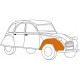 Citroën 2CV/Fourgonette, SPATBORD VOOR RECHTS ZONDER GAT /INDICATOR